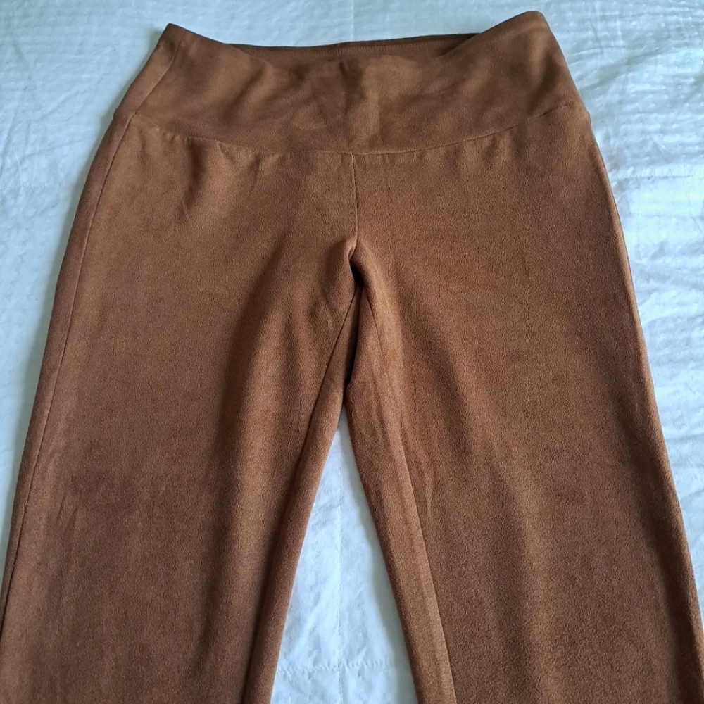 J. McLaughlin Women’s Rust Faux Suede Lori Leggings Pants Size S $178
